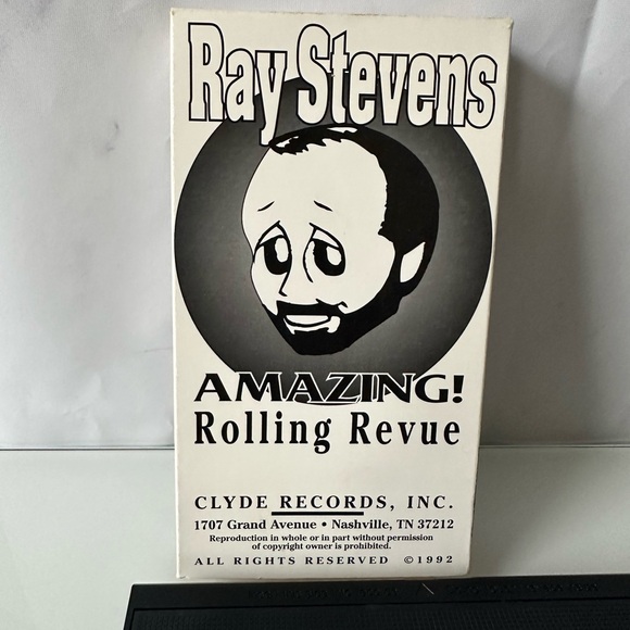 RAY STEVENS AMAZING ROLLING REVUE COMEDY VHS TAPE - Picture 4 of 4